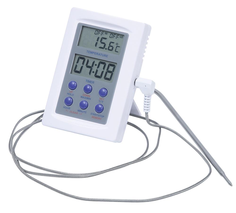 Thermomètre de cuisson digitale avec sonde déportée